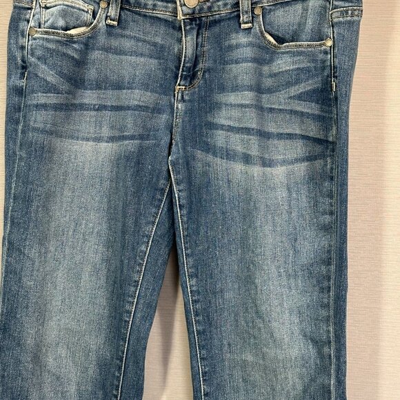 PAIGE Jeans Womens 25 Jimmy Jimmy Skinny Medium Wash Cotton Stretch Pockets - Picture 2 of 10